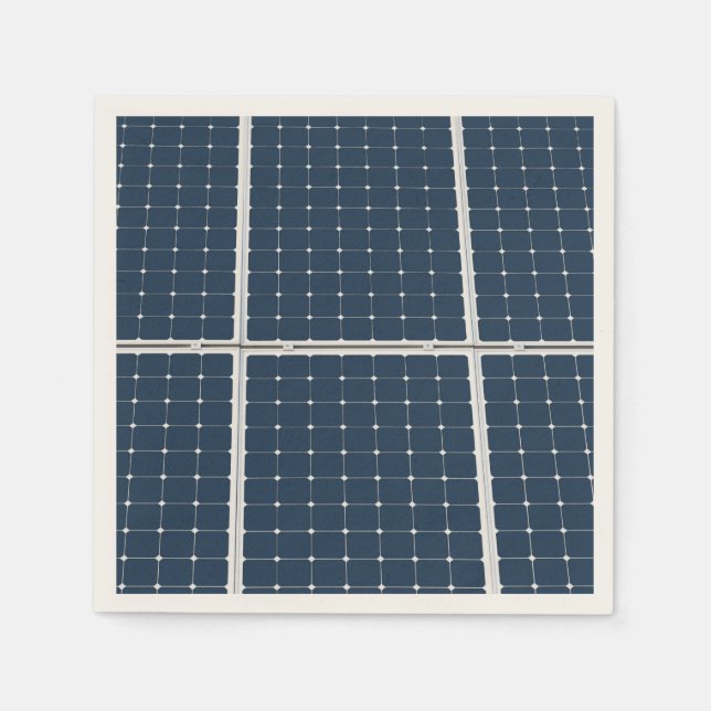 Bild eines solaren Powers lustig Serviette (Vorderseite)