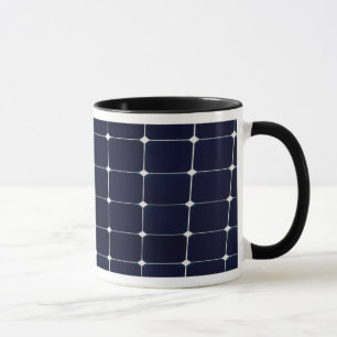 Bild eines Solarpanels lustig Tasse