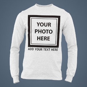 Bild Foto & Text hochladen – Anpassen T-Shirt