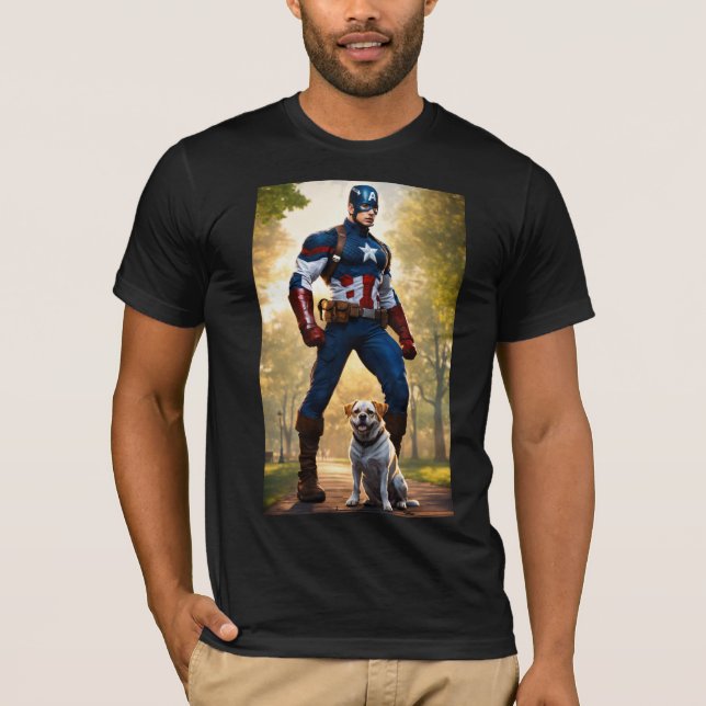 Bild für Rächer gedruckt T-Shirt (Vorderseite)