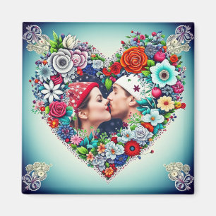 Bild hinzufügen   Rahmen für Blumenkohl Magnet