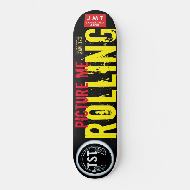 BILD ME ROLLING SKATEBOARDS / JMT USA (Vorderseite)