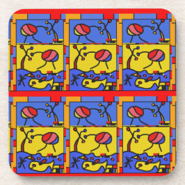 Bild mit der modernen Fischkunst Getränkeuntersetzer