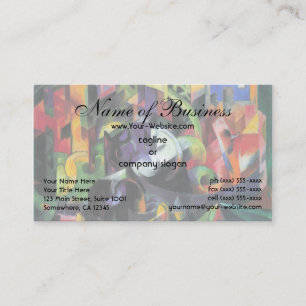 Bild mit Rindern Marc; Bild mit Rindern Visitenkarte