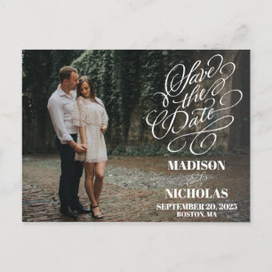 Bild Save the Date Postkarte, Single Foto Postkarte