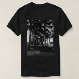 Bild-T-Shirt der Clearwater Palme-B&W T-Shirt