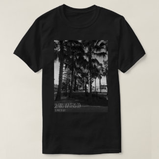 Bild-T-Shirt der Clearwater Palme-B&W T-Shirt