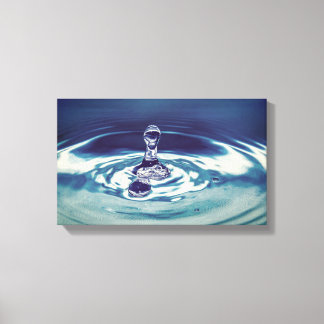 Bild Tropfen des Wassers Dekoration 3D Leinwanddruck