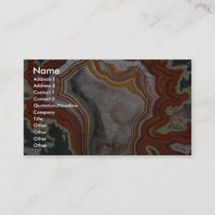 Bild von Dryhead Achat Visitenkarte