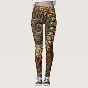 Bild-Wahlen der Fraktal-Kunst-46-47 Leggings