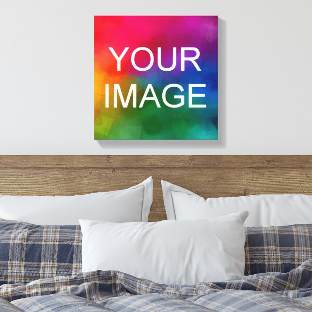 Bildarchiv für Fotos mit benutzerdefiniertem Bild Leinwanddruck (Insitu (Schlafzimmer))