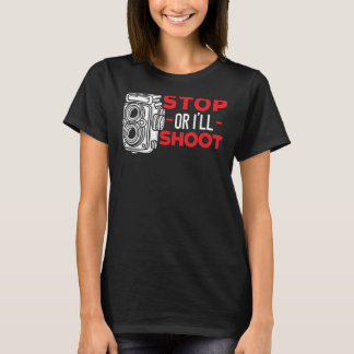 Bildauflösung Fotografie-Kamera-Bild T-Shirt