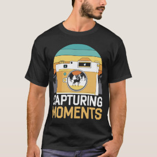 Bildaufnahmen von Momenten Fotografie Camera Pictu T-Shirt