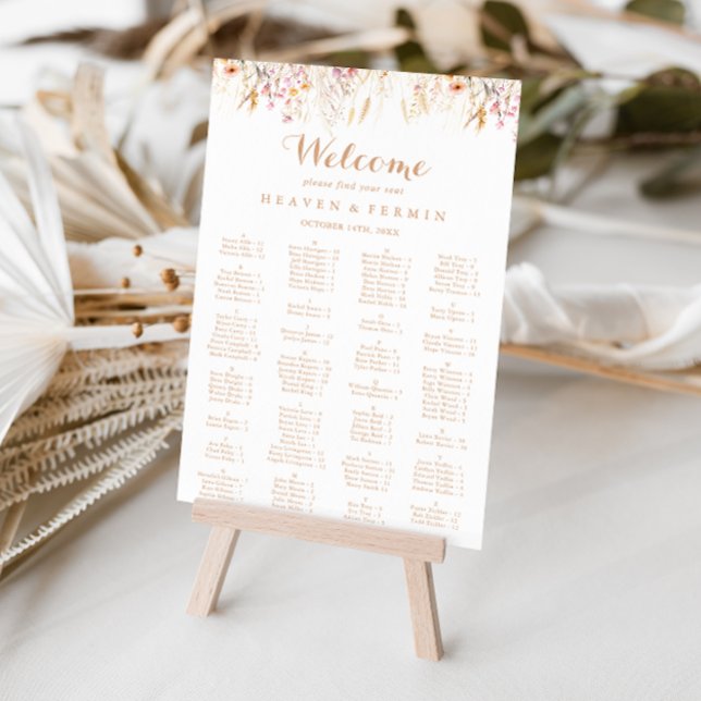 Bilddarstellung für den Fall Wild florale Alphabet Poster (Von Creator hochgeladen)