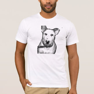 Bilden Sie das Stier-T-Stück Löcher T-Shirt
