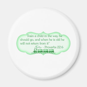 Bilden Sie ein Kind aus Magnet