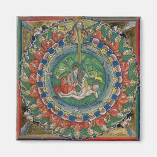 Bilden Sie Kopie des Genese-2:22 Gott geschaffenes Magnet