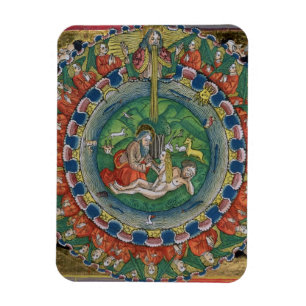 Bilden Sie Kopie des Genese-2:22 Gott geschaffenes Magnet