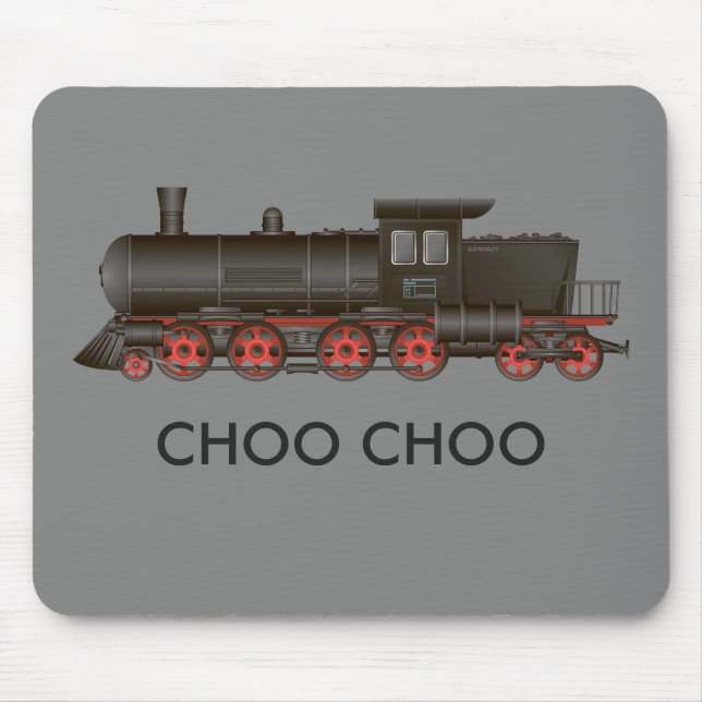 Bilden Sie Motor Choo Choo aus oder fertigen Sie Mousepad (Vorne)