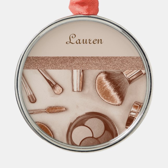 Bilden Sie Sammlung in den Bronzetönen Ornament Aus Metall (Vorne)