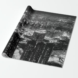 Bildende Kunstfotografie in der Stadt Hongkong im  Geschenkpapier