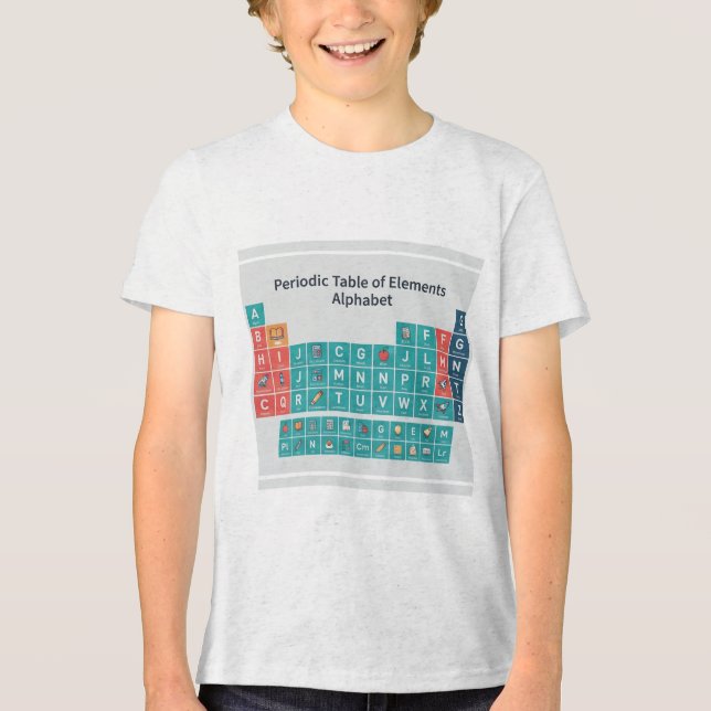 Bildende STEM-Klassenzimmer-Kunst Tri-Blend Shirt (Vorderseite)