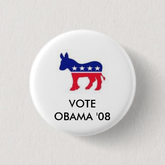 Bilder, ABSTIMMUNG                    OBAMA '08 Button
