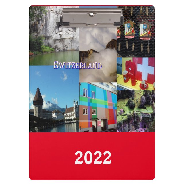 Bilder aus der Schweiz Klemmbrett (Vorderseite)