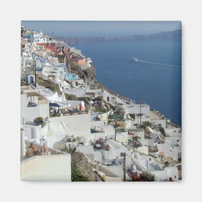 Bilder aus einem Geschmack Griechenlands Magnet (Vorne)