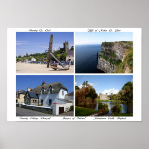 Bilder aus Irland-Plakat Poster