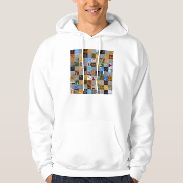 Bilder-Collage Hoodie (Vorderseite)