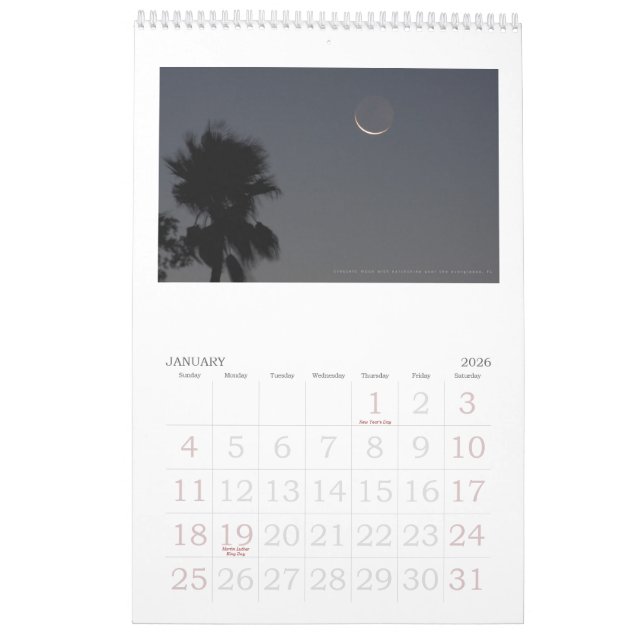 Bilder der Everglades, Florida Kalender (Jan 2026)