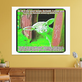 Bilder der Schrift 18 Leinwanddruck