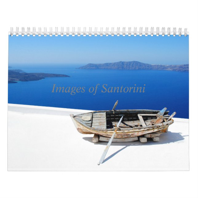 Bilder des Santorini-Kalenders Kalender (Titelbild)
