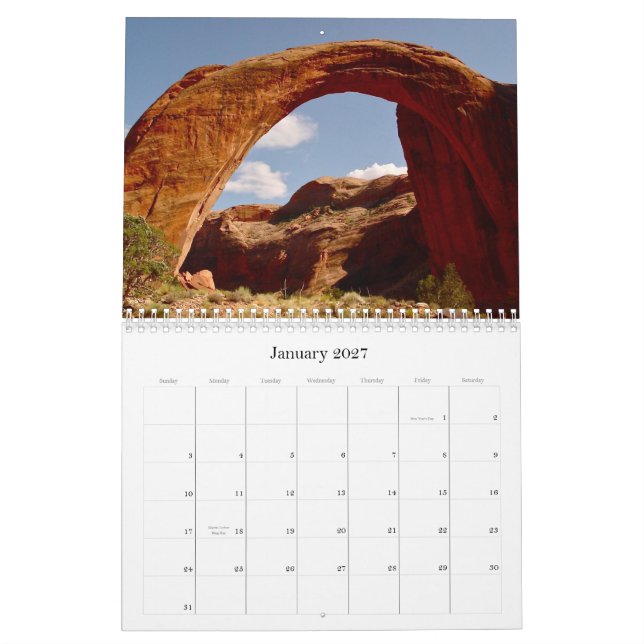 Bilder durch Phillipe Aguayo Kalender (Jan 2027)
