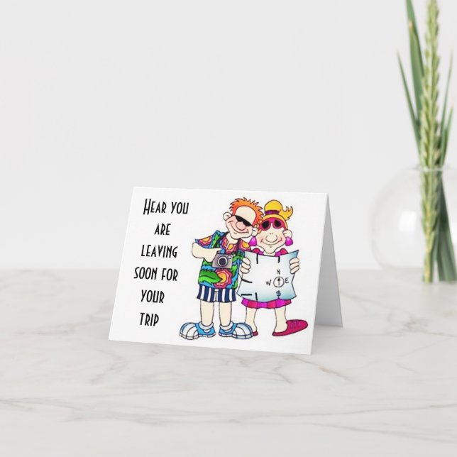 BILDER HABEN GROSSEN URLAUB KARTE (Vorderseite)