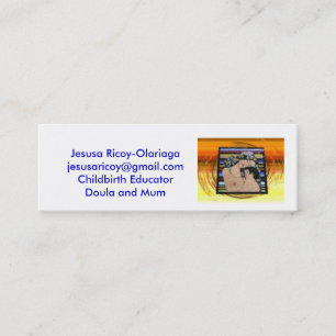 Bilder, Jesusa Ricoy-Olariagajesus… - Besonders Mini Visitenkarte