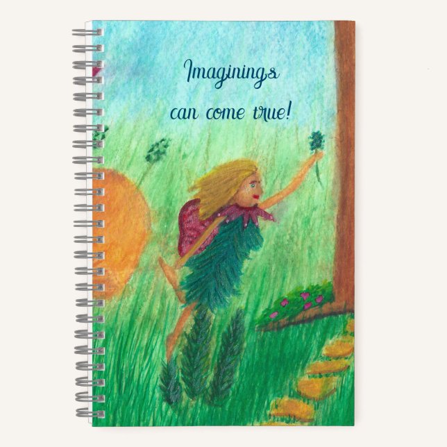 Bilder können wahr werden, Fee, Journal-Notebook Notizbuch (Vorderseite)