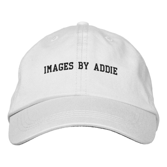 Bilder von Addie Baseball Cap Bestickte Baseballkappe (Vorderseite)