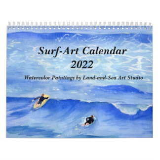 Bilder von Aquarellbildern 2022 Kalender