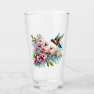 Bilder von Floral/Frühjahr-Kolibris Glas