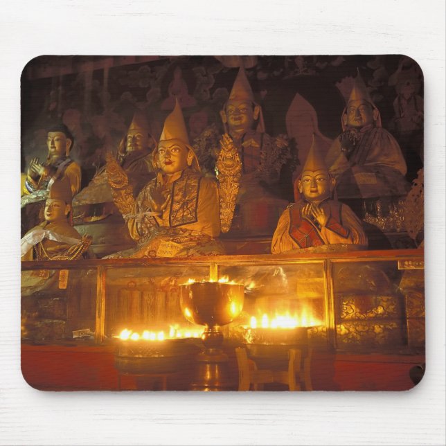 Bilder von Lamas im Kloster Sara, Lhasa, Mousepad (Vorne)