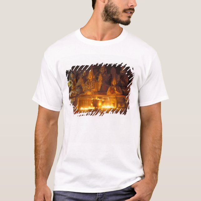 Bilder von Lamas im Kloster Sara, Lhasa, T-Shirt (Vorderseite)