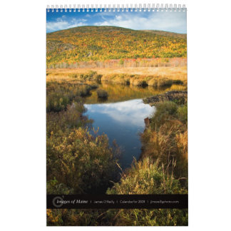 Bilder von Maine durch James O'Reilly: Kalender