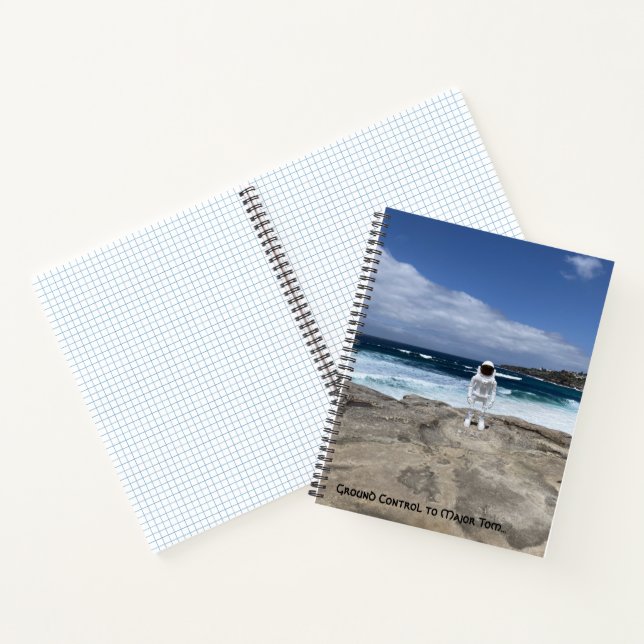 Bilder von Raumschiffen und Raketen - Notebook Notizbuch (Innenseite)