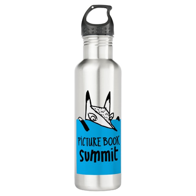 Bilderbuch-Gipfel-Edelstahl-Wasser-Flasche Edelstahlflasche (Vorderseite)
