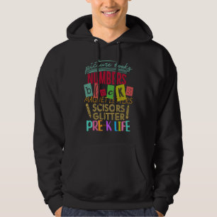 Bilderbücher Zahlen Blöcke Liebliches Vorschullebe Hoodie