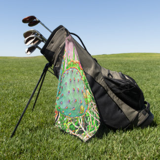 BilderByMJ Prickly Pear Kaktus in Bloom Golf Handt Golfhandtuch