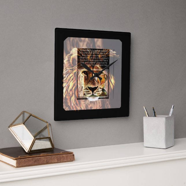 Bilderfassung 01 quadratische wanduhr (Büro)