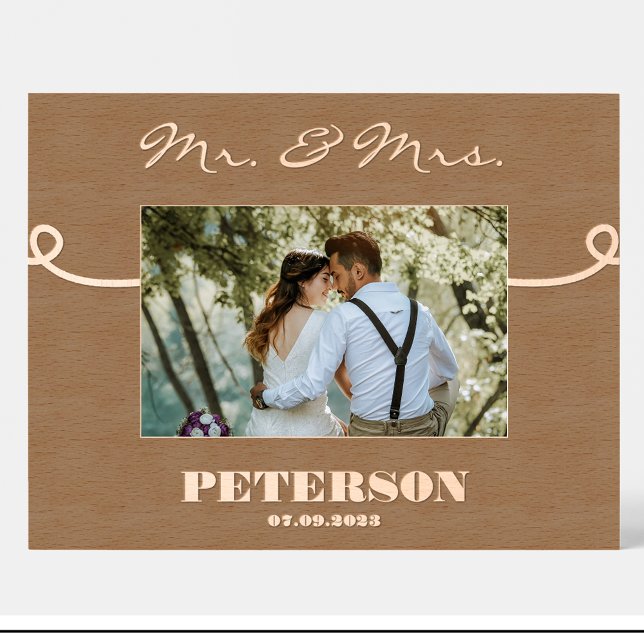 Bilderrahmen aus Personalisiertem Holz Geätzte Rahmen (Von Creator hochgeladen)